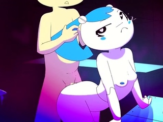 Hentai chick enjoys anal sex at the gym