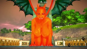Pokemon Furry Hentai 3D Yiff – Charizard Girl is Ficked by Human Dragon