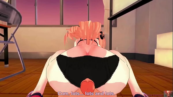 POV Powerfull foreplay ends in wild cowgirl in koikatsu cosplay