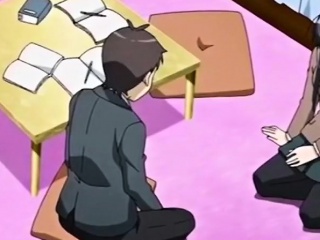 Schoolgirl loves studying with guy friend