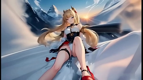 The sexy and hot cute Saeko Lirien walks modeling her sensual body (Over 18) (Hentai Anime) (AI-generated)