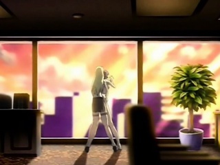 Hentai mistress using her little sex slave girl