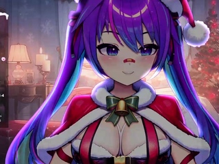 Hentai redhead gives blowjob and having sex