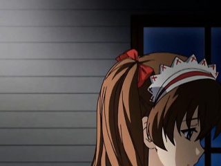 Japanese anime cutie sucking bigcock