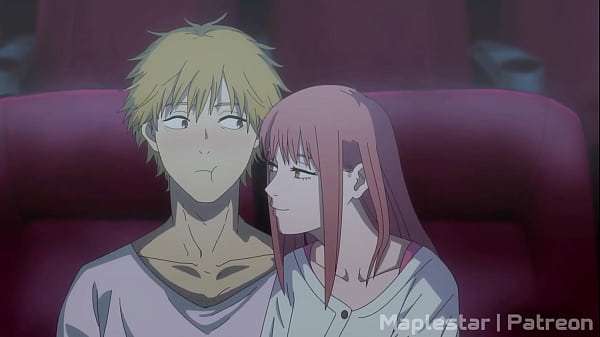 MAKIMA SUCKS YOUR DICK AT CINEMA