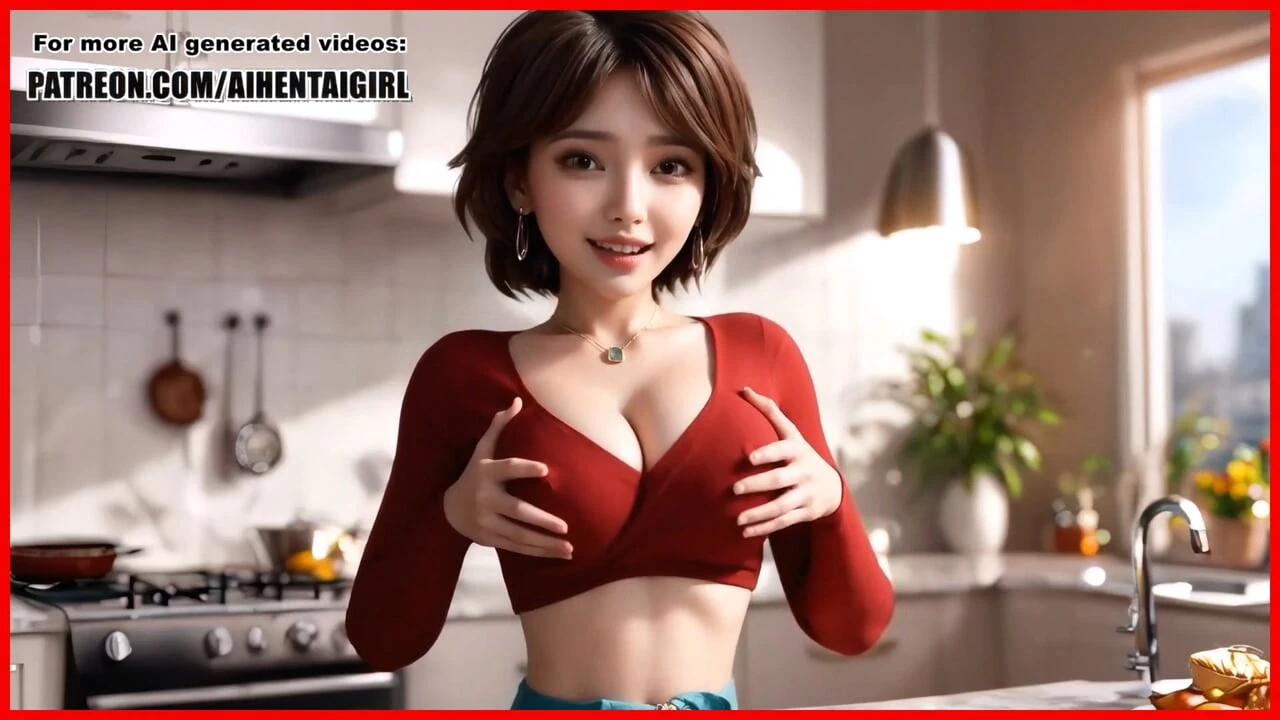 Big Hero 6 Aunt Cass cosplay Sensual Nipple Play and Passionate Kitchen POV Sex Uncensored Hentai AI generated