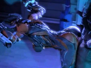 Alien Girl Destroyed by Monster Alien!