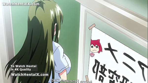 Animated Hentai, Sexy girl with her….