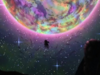 Big breast anime caught and poked by tentacles monster