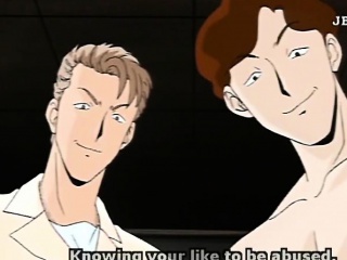 Bondage Japanese anime hot riding cock