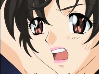 Chained Japanese anime with bigboobs