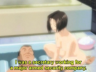 Hentai babe gets pussy and ass fucked in restaurant