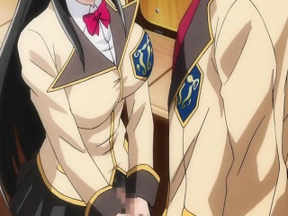 Hentai schoolgirl sucks and gets fucked rough