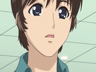 Huge titted hentai brunette fucked in changing room