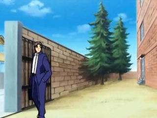 Innocent anime school babe seducing her coed