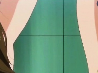 Pussy flashing hentai school girl banged upskirt