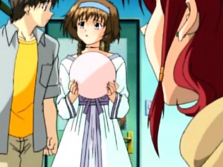 Roped hentai girl submitted to sex torture