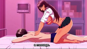 Slutty Student Seduces Her Teacher with an Erotic Massage – Hentai Anime