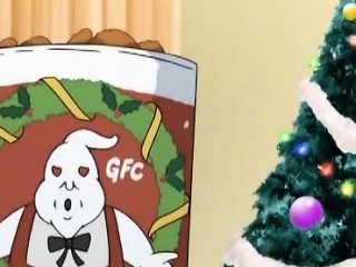 Stockinged hentai blonde slit nailed deep